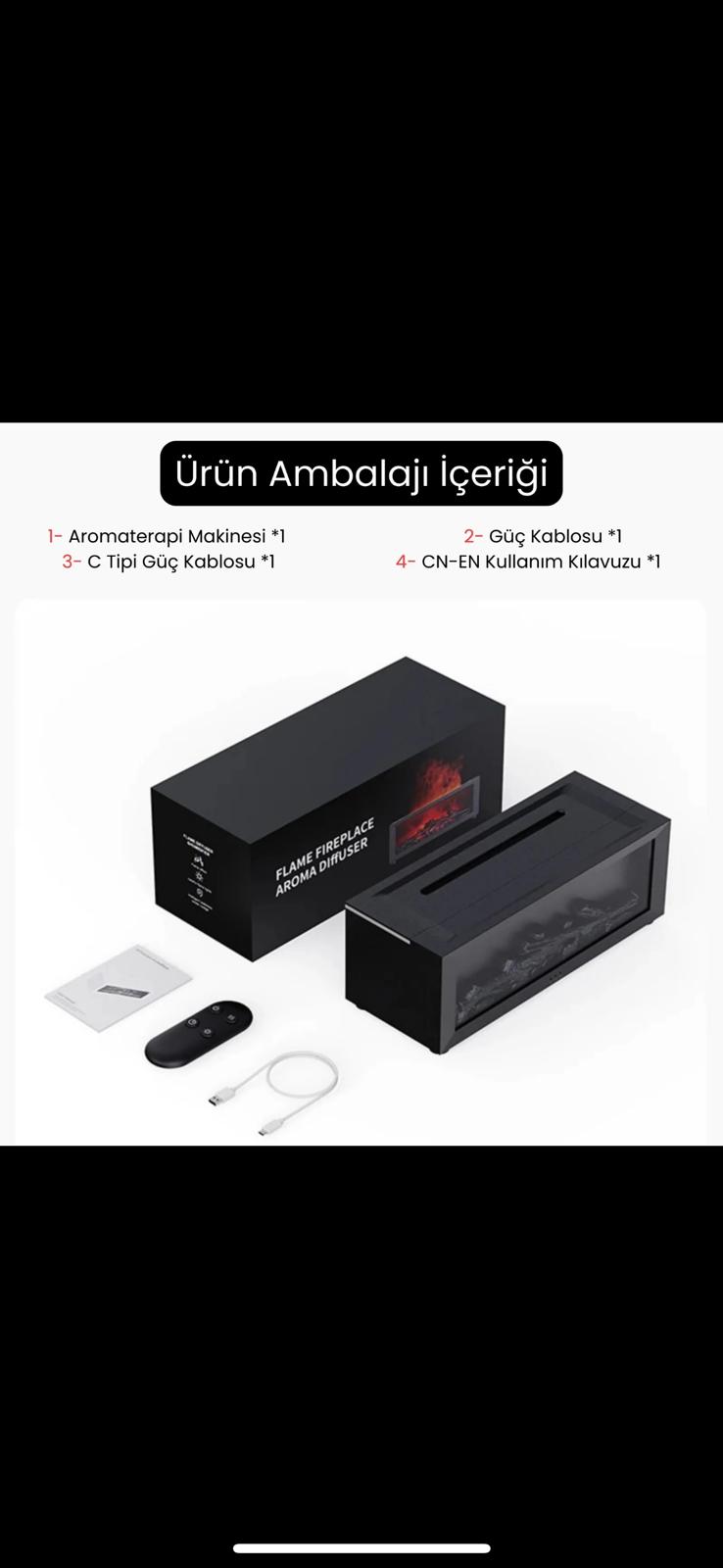 Mini Kumandalı Şömine™