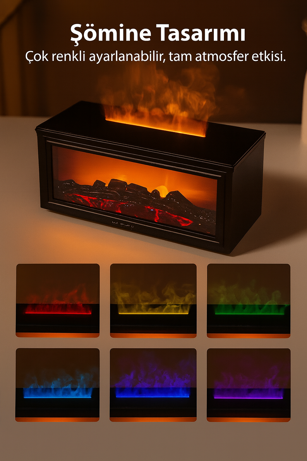 Mini Kumandalı Şömine™