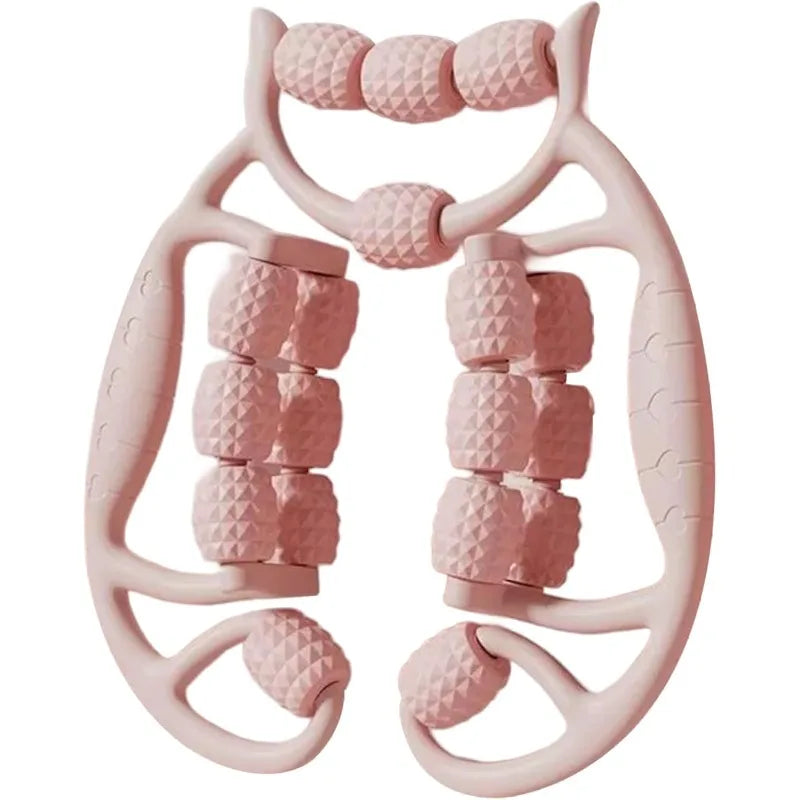 Kas Gevşetici Sıkılaştırıcı Masaj Aleti 18 Tekerlekli Lenf Dranaj Rulosu - Bacak Selülit Azaltıcı