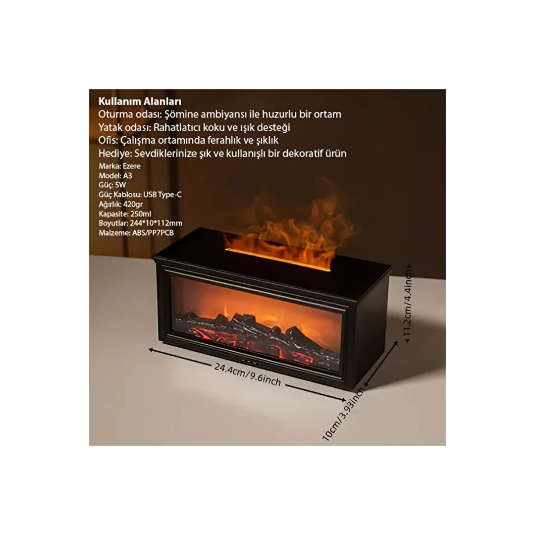 Mini Kumandalı Şömine™