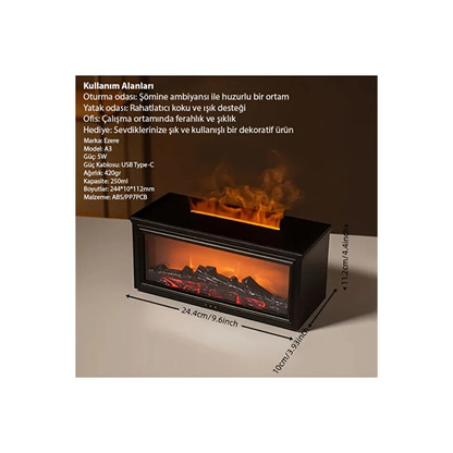 Mini Kumandalı Şömine™